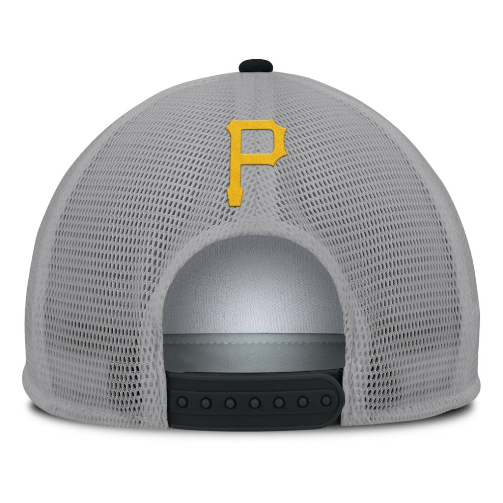 Pittsburgh Pirates Fanatics Cranked Foam Front Patch Trucker Adjustable Hat - MLB Hats