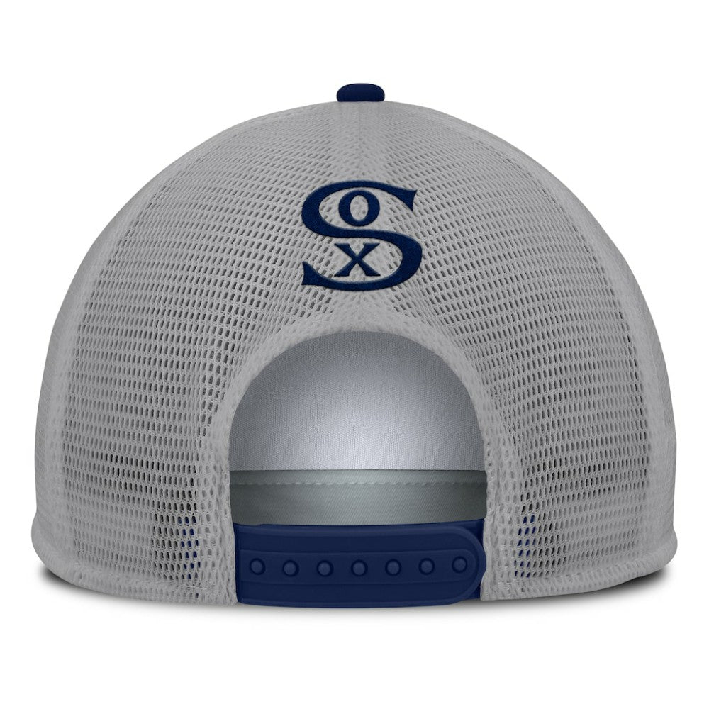 Chicago White Sox Fanatics Cranked Foam Front Patch Trucker Adjustable Hat - MLB Hats