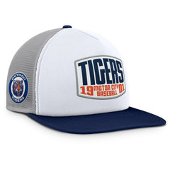 Detroit Tigers Fanatics Cranked Foam Front Patch Trucker Adjustable Hat - MLB Hats
