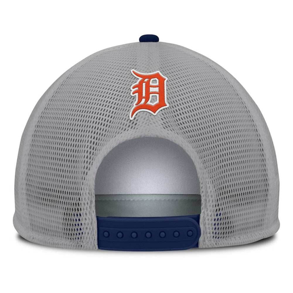 Detroit Tigers Fanatics Cranked Foam Front Patch Trucker Adjustable Hat - MLB Hats