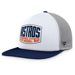 Houston Astros Fanatics Cranked Foam Front Patch Trucker Adjustable Hat - MLB Hats