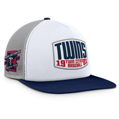 Minnesota Twins Fanatics Cranked Foam Front Patch Trucker Adjustable Hat - MLB Hats