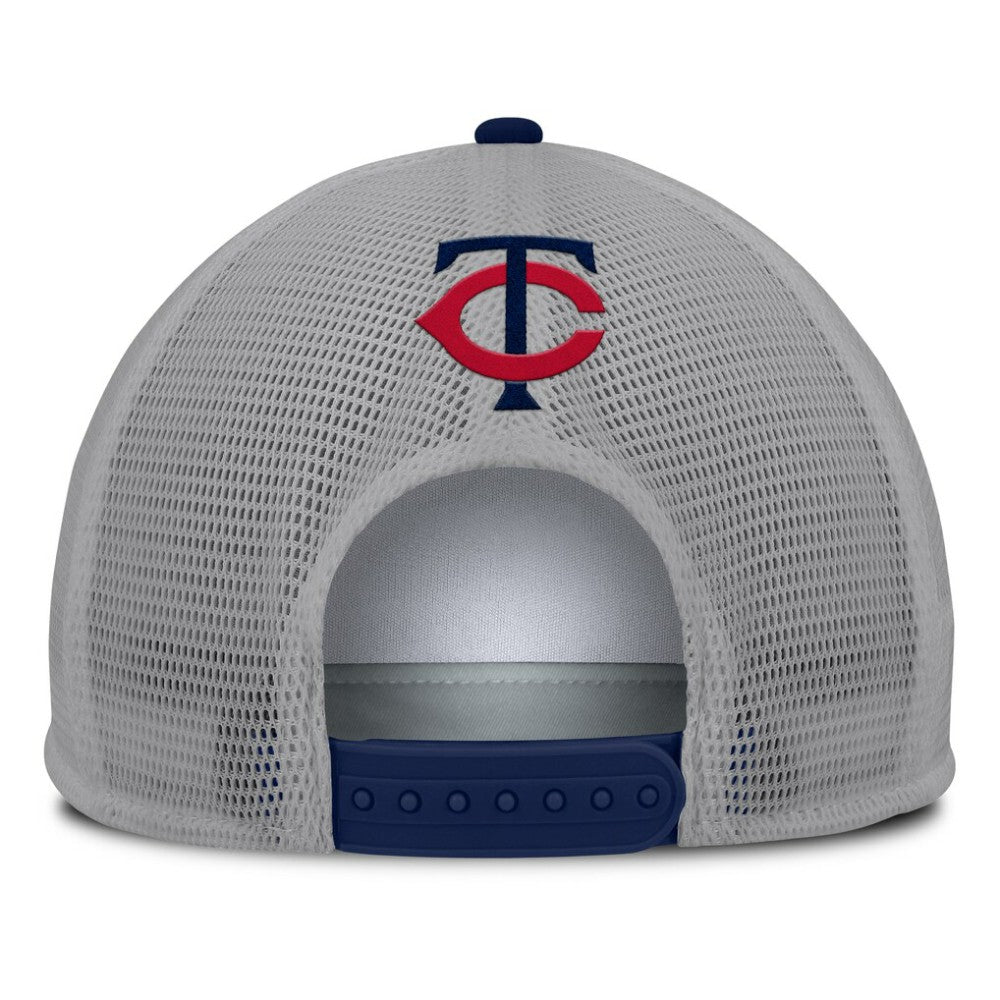 Minnesota Twins Fanatics Cranked Foam Front Patch Trucker Adjustable Hat - MLB Hats