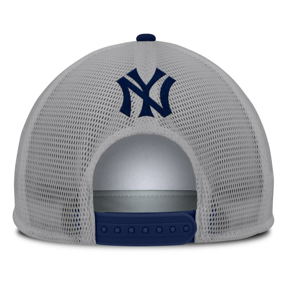 New York Yankees Fanatics Cranked Foam Front Patch Trucker Adjustable Hat - MLB Hats