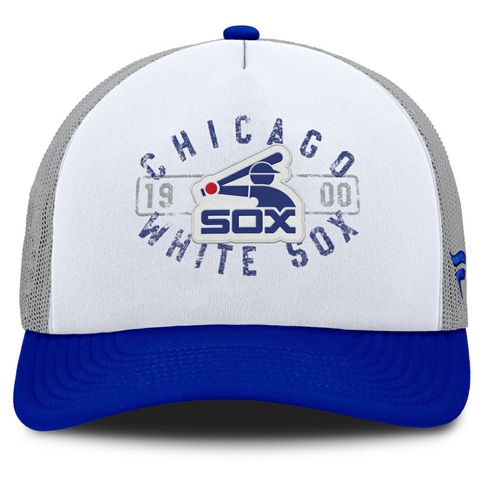Chicago White Sox Fanatics Designated A-Frame Foam Front Trucker Adjustable Hat - MLB Hats