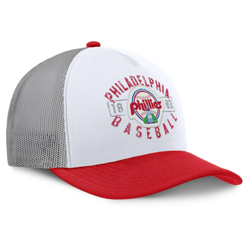 Philadelphia Phillies Fanatics Designated A-Frame Foam Front Trucker Adjustable Hat - MLB Hats