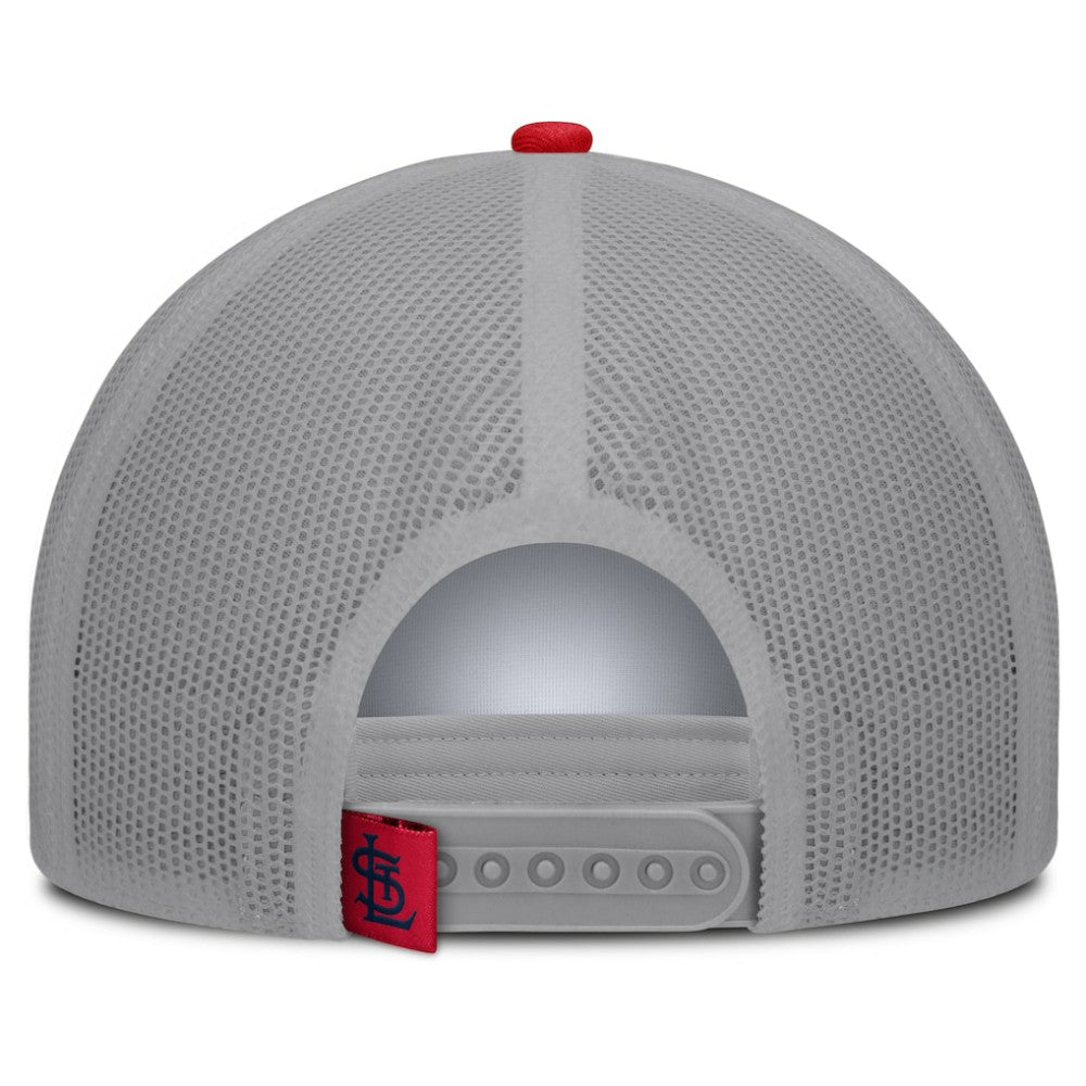 St. Louis Cardinals Fanatics Designated A-Frame Foam Front Trucker Adjustable Hat - MLB Hats