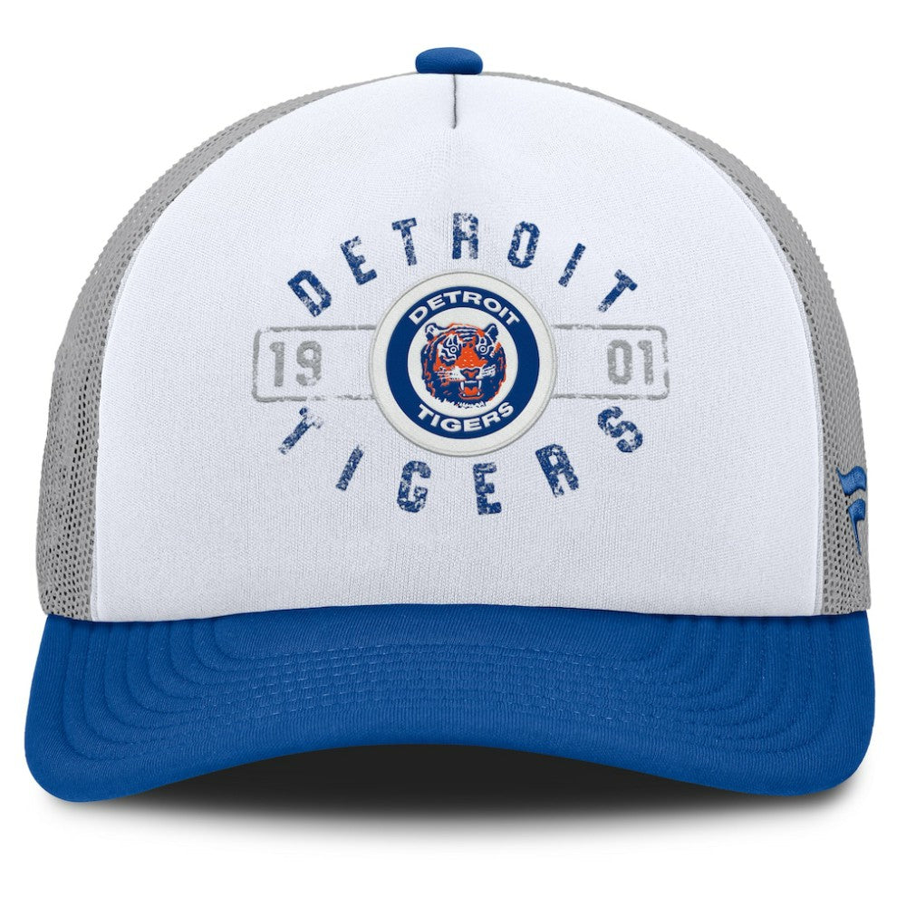 Detroit Tigers Fanatics Designated A-Frame Foam Front Trucker Adjustable Hat - MLB Hats