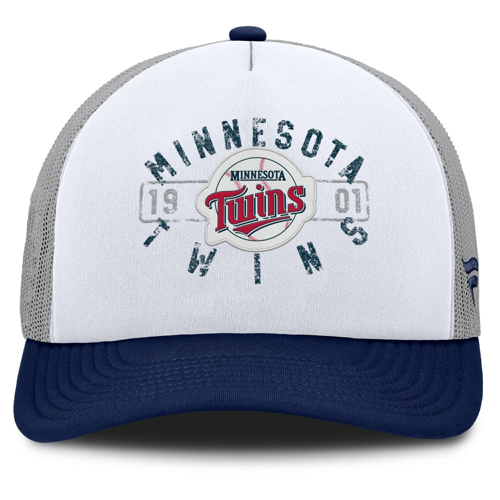 Minnesota Twins Fanatics Designated A-Frame Foam Front Trucker Adjustable Hat - MLB Hats