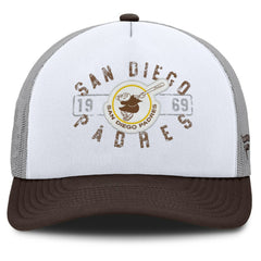 San Diego Padres Fanatics Designated A-Frame Foam Front Trucker Adjustable Hat - MLB Hats