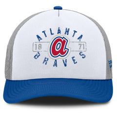 Atlanta Braves Fanatics Designated A-Frame Foam Front Trucker Adjustable Hat - MLB Hats