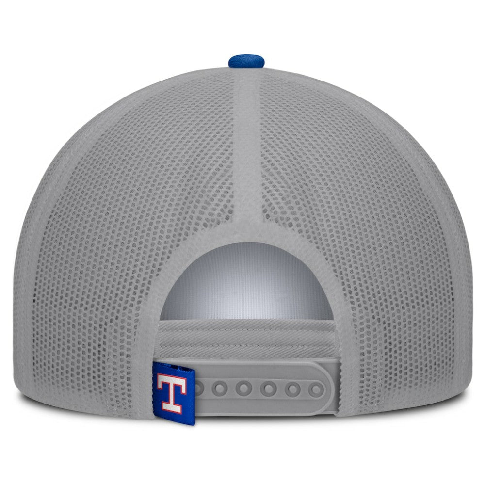 Texas Rangers Fanatics Designated A-Frame Foam Front Trucker Adjustable Hat - MLB Hats