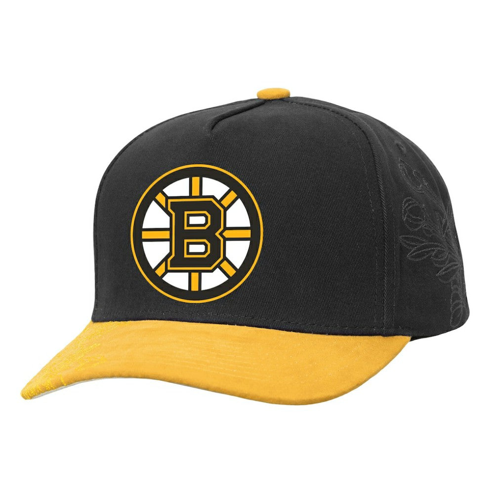 Boston Bruins Mitchell & Ness May Flowers Pro Crown Adjustable Hat -  NHL Hats