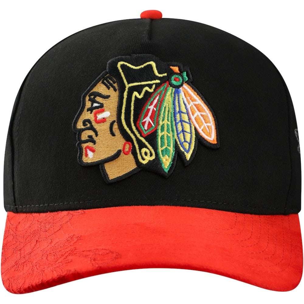 Chicago Blackhawks Mitchell & Ness May Flowers Pro Crown Adjustable Hat -  NHL Hats