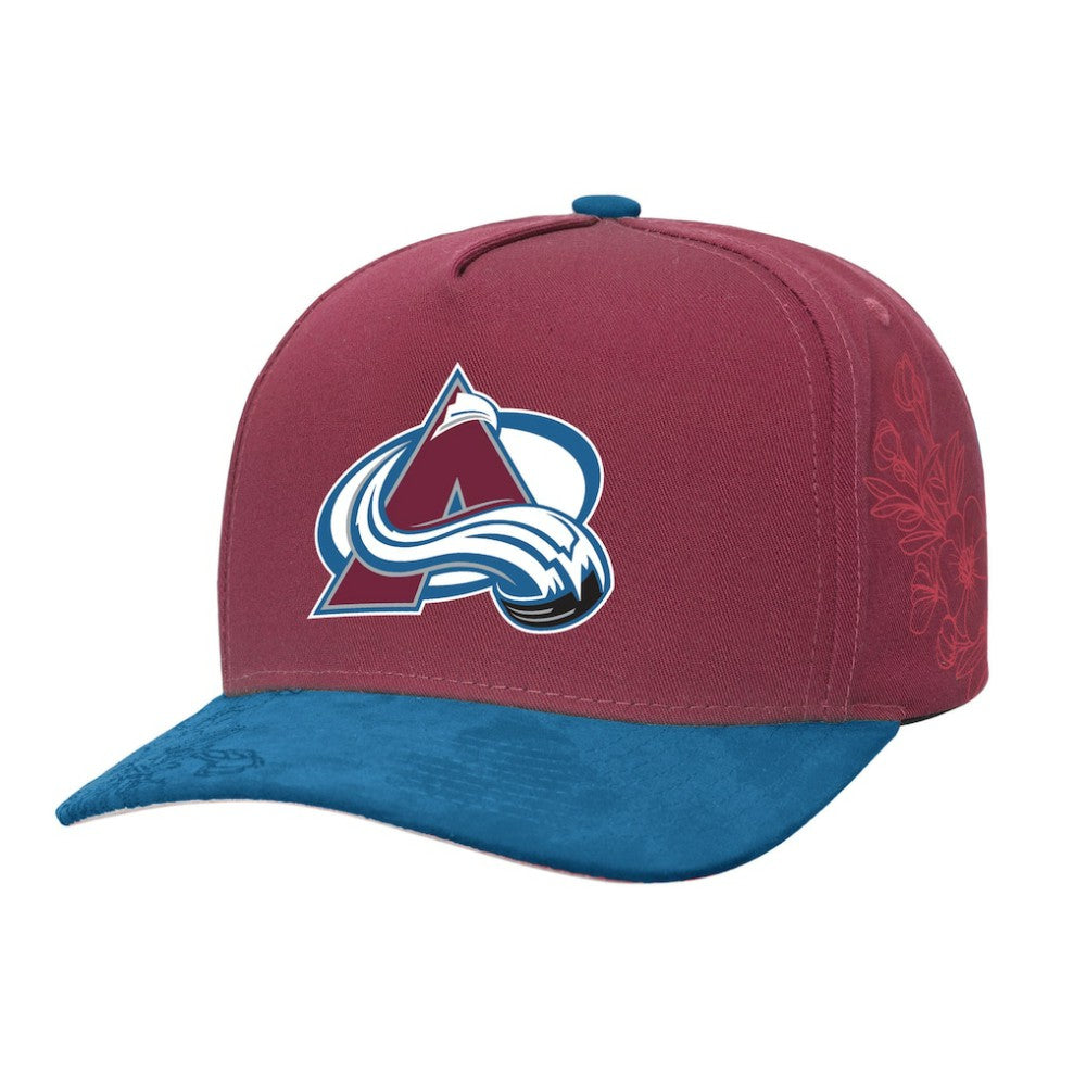 Colorado Avalanche Mitchell & Ness May Flowers Pro Crown Adjustable Hat -  NHL Hats