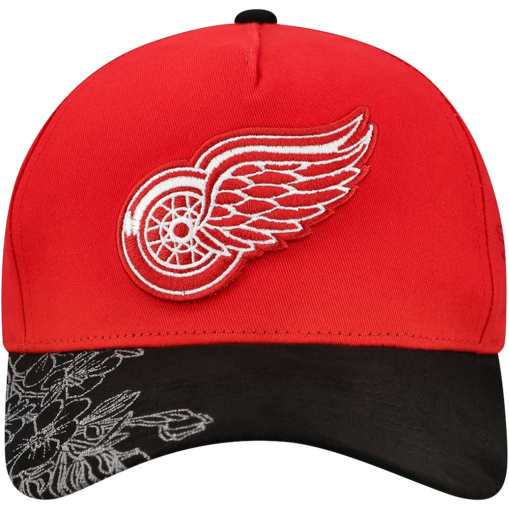 Detroit Red Wings Mitchell & Ness May Flowers Pro Crown Adjustable Hat -  NHL Hats