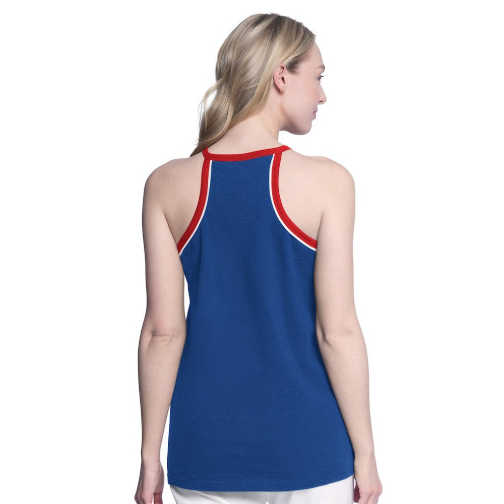 Chicago Cubs G-III 4Her by Carl Banks Women's Curveball Racerback Tank Top - MLB Tanks
