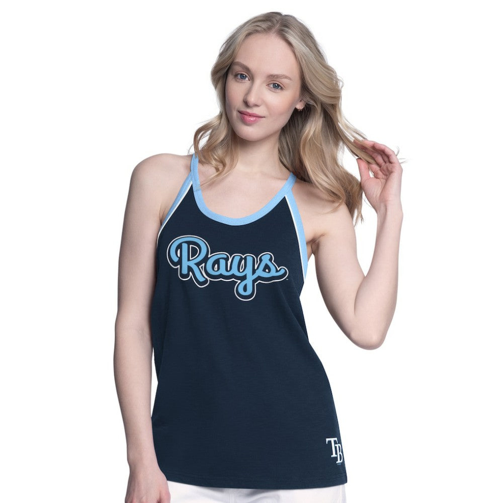 Tampa Bay Rays G-III 4Her by Carl Banks Women's Curveball Racerback Tank Top - MLB Tanks