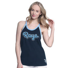 Tampa Bay Rays G-III 4Her by Carl Banks Women's Curveball Racerback Tank Top - MLB Tanks