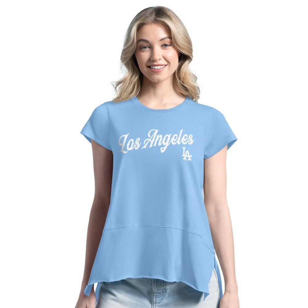 Los Angeles Dodgers Margaritaville Women's Gametime is Paradise T-Shirt - MLB T-shirts