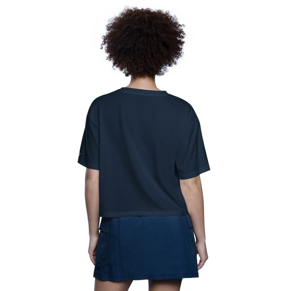 Houston Astros Starter Women's Play the Ball Boxy Cropped T-Shirt - MLB T-shirts