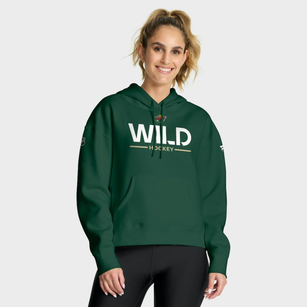 Minnesota Wild Fanatics Women's Authentic Pro Primary Pullover Hoodie -  NHL Hoodies