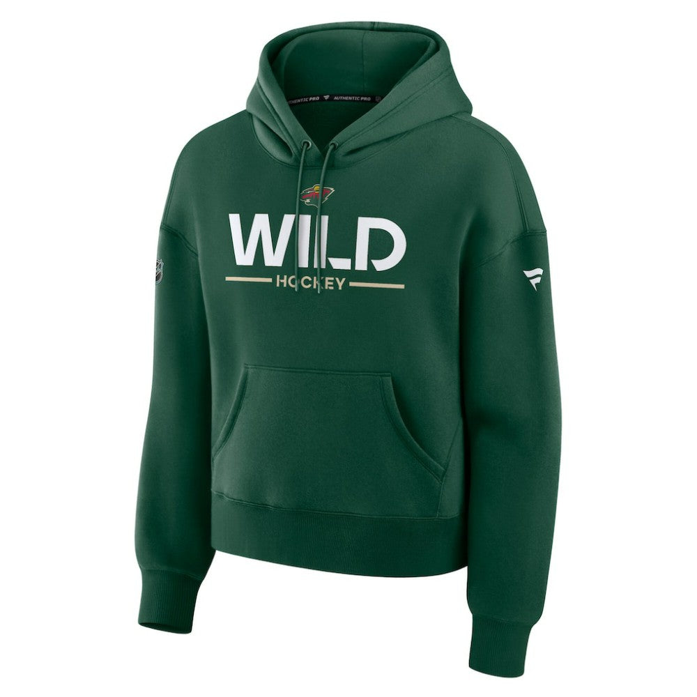 Minnesota Wild Fanatics Women's Authentic Pro Primary Pullover Hoodie -  NHL Hoodies