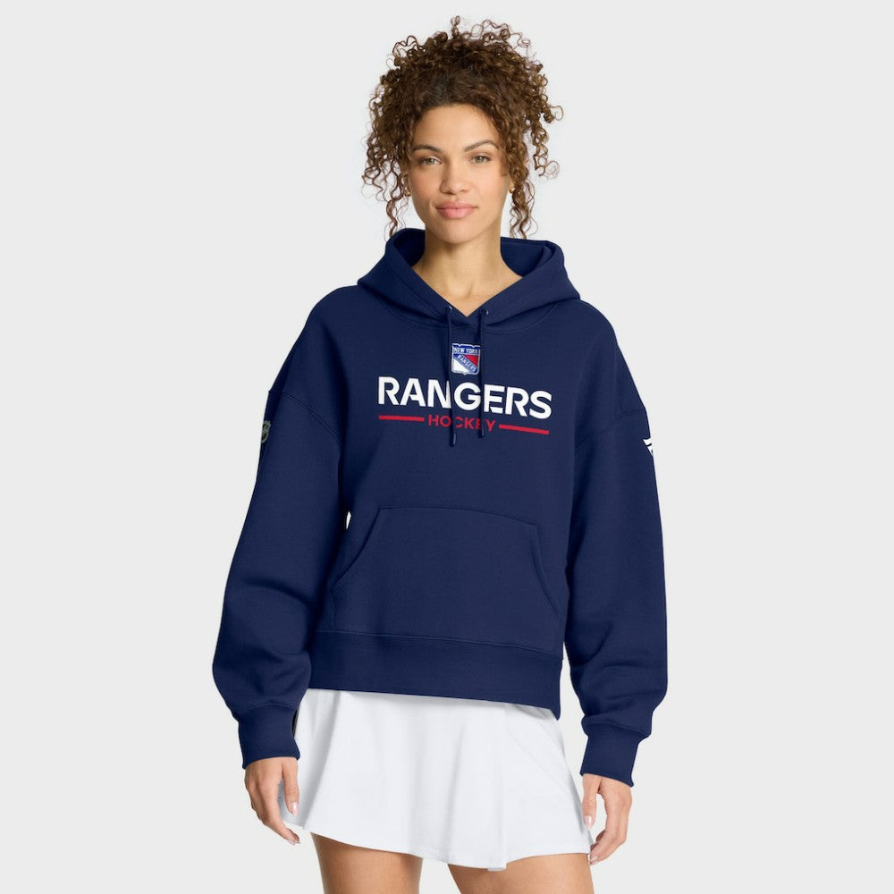 New York Rangers Fanatics Women's Authentic Pro Primary Pullover Hoodie -  NHL Hoodies