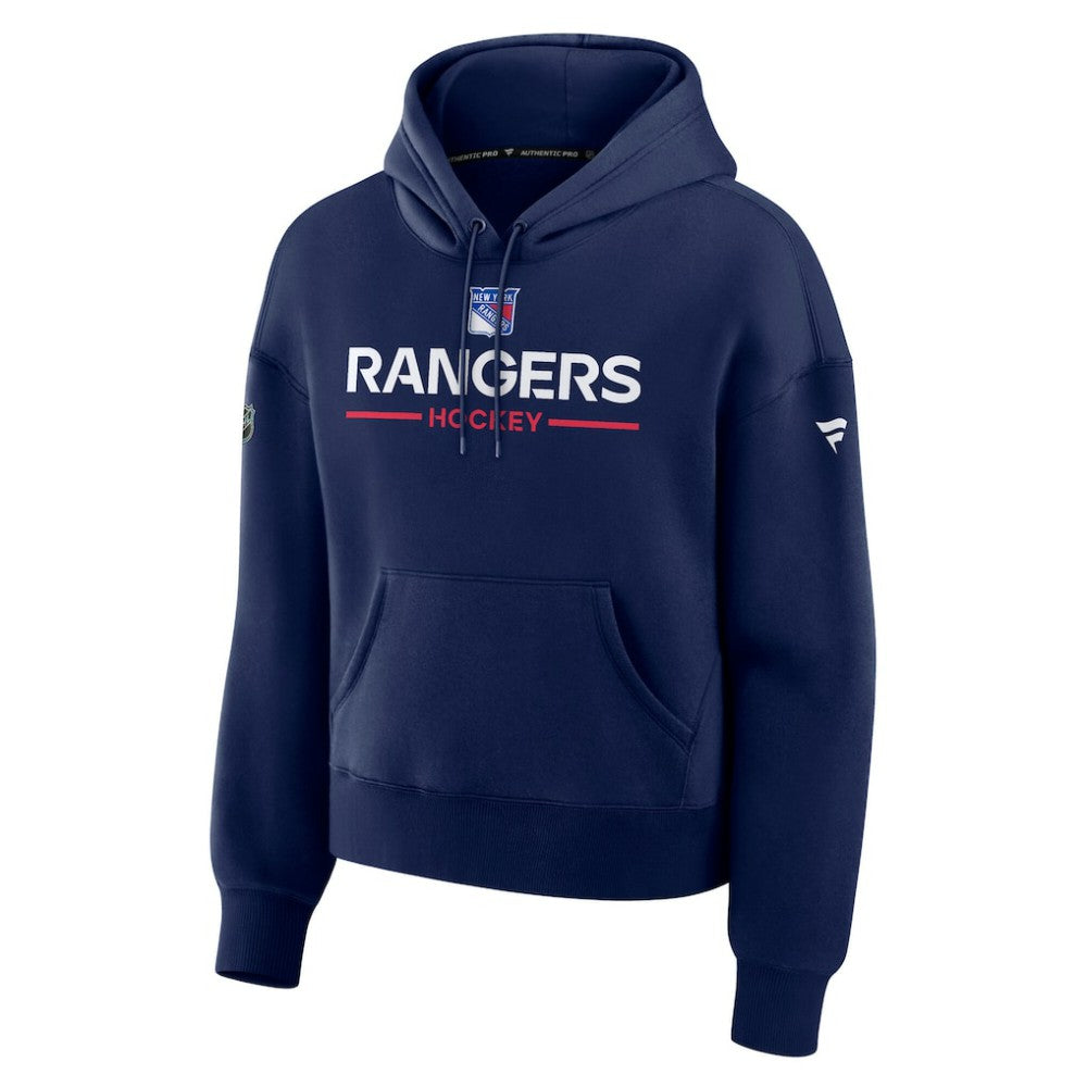 New York Rangers Fanatics Women's Authentic Pro Primary Pullover Hoodie -  NHL Hoodies