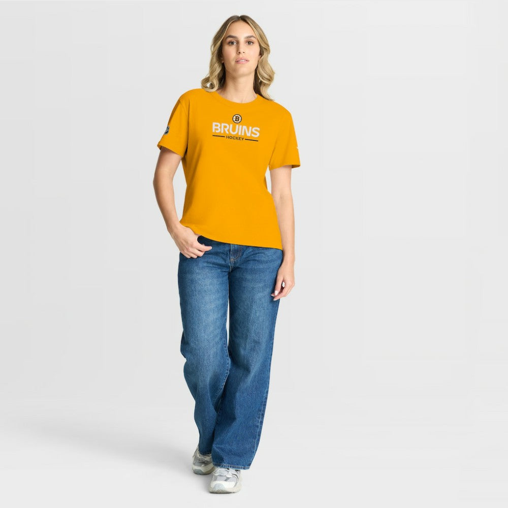 Boston Bruins Fanatics Women's Authentic Pro Primary T-Shirt -  NHL T-shirts