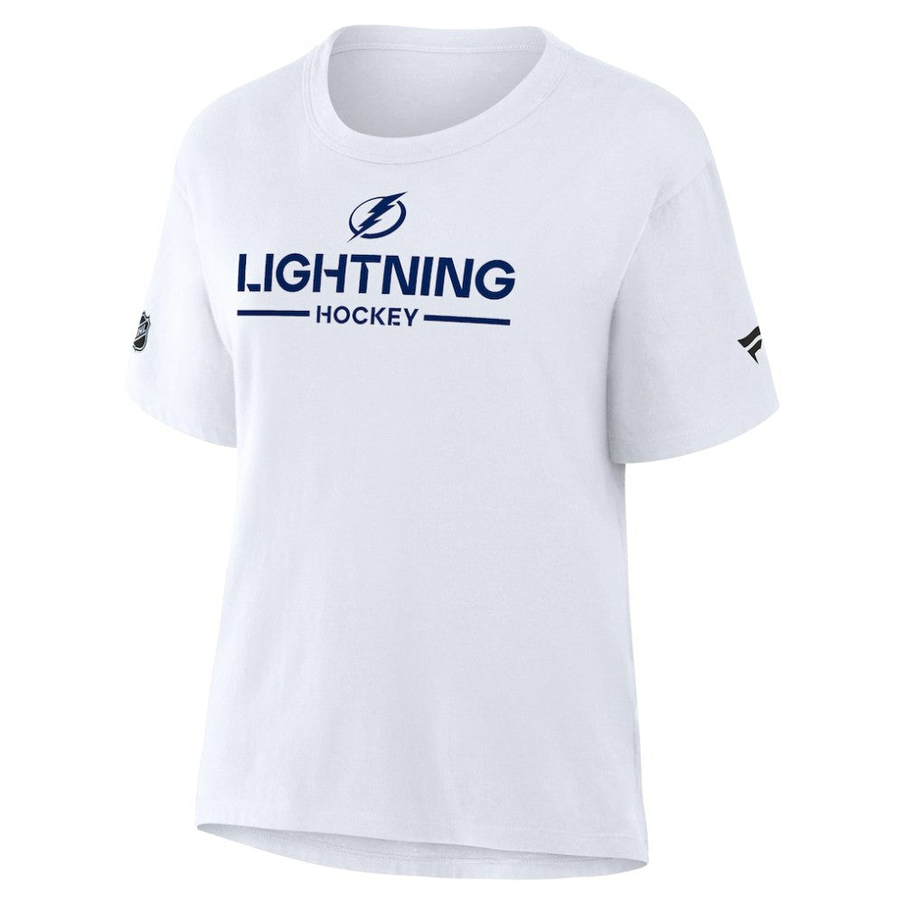 Tampa Bay Lightning Fanatics Women's Authentic Pro Primary T-Shirt -  NHL T-shirts