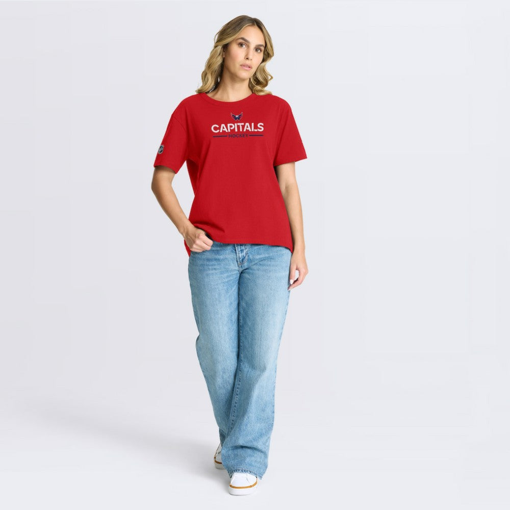 Washington Capitals Fanatics Women's Authentic Pro Primary T-Shirt -  NHL T-shirts