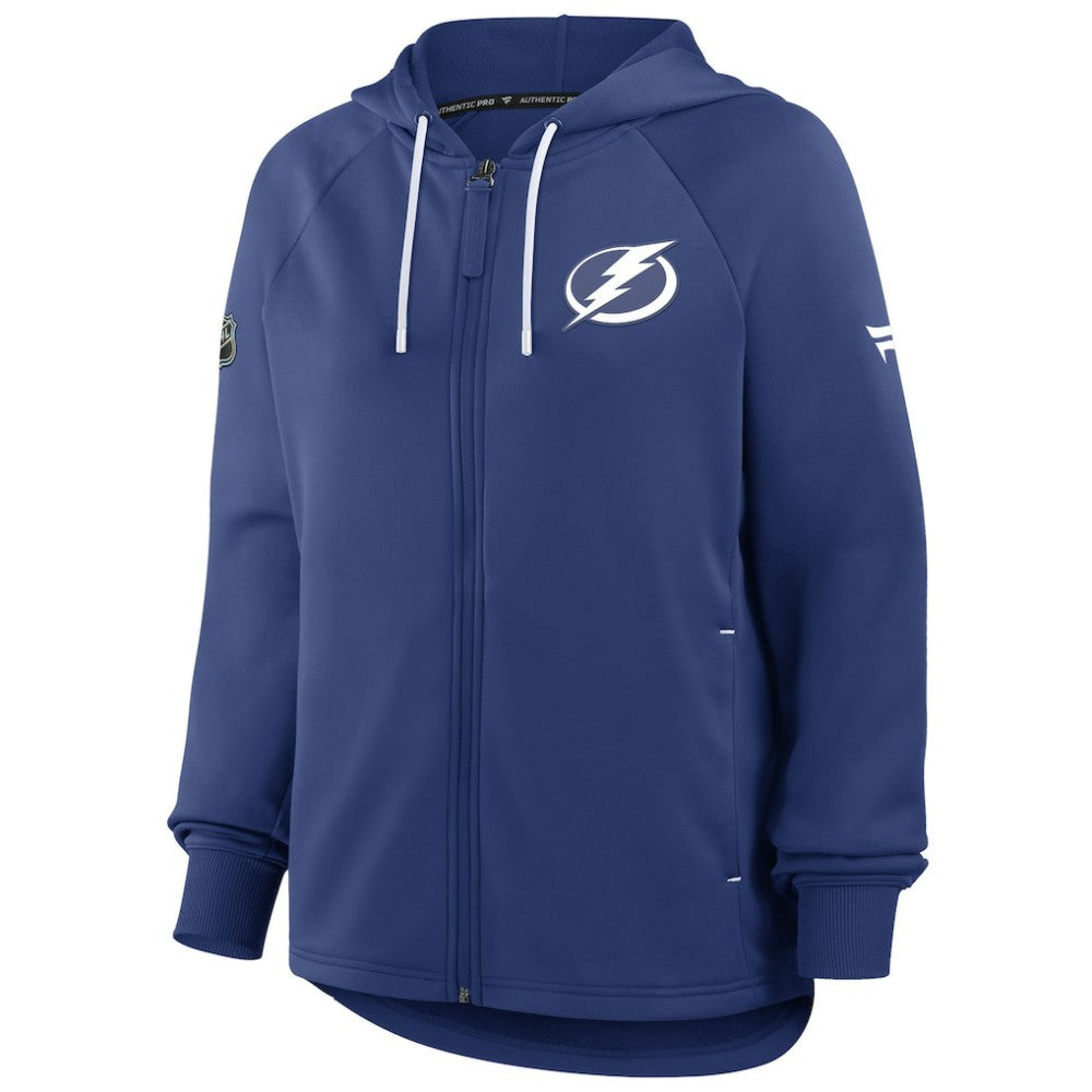 Tampa Bay Lightning Fanatics Women's Authentic Pro Rink Raglan Full-Zip Hoodie -  NHL Hoodies