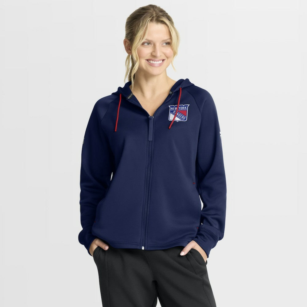 New York Rangers Fanatics Women's Authentic Pro Rink Raglan Full-Zip Hoodie -  NHL Hoodies
