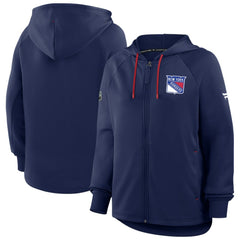 New York Rangers Fanatics Women's Authentic Pro Rink Raglan Full-Zip Hoodie -  NHL Hoodies