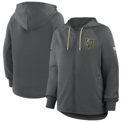 Vegas Golden Knights Fanatics Women's Authentic Pro Rink Raglan Full-Zip Hoodie -  NHL Hoodies