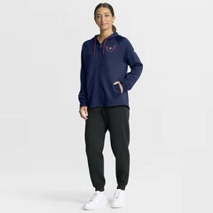 Washington Capitals Fanatics Women's Authentic Pro Rink Raglan Full-Zip Hoodie -  NHL Hoodies