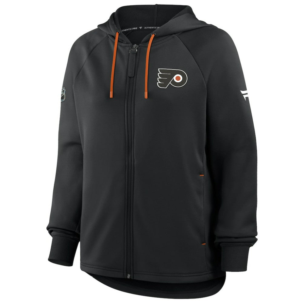 Philadelphia Flyers Fanatics Women's Authentic Pro Rink Raglan Full-Zip Hoodie -  NHL Hoodies