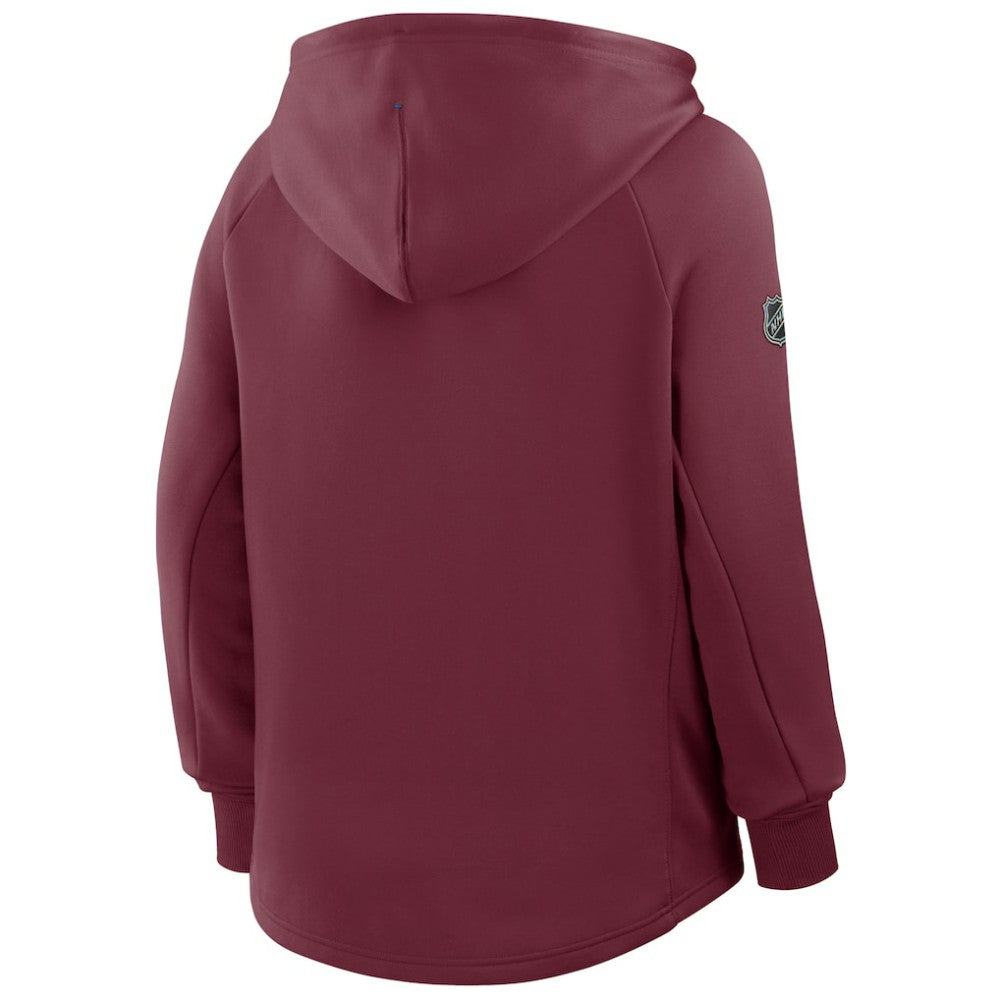 Colorado Avalanche Fanatics Women's Authentic Pro Rink Raglan Full-Zip Hoodie -  NHL Hoodies