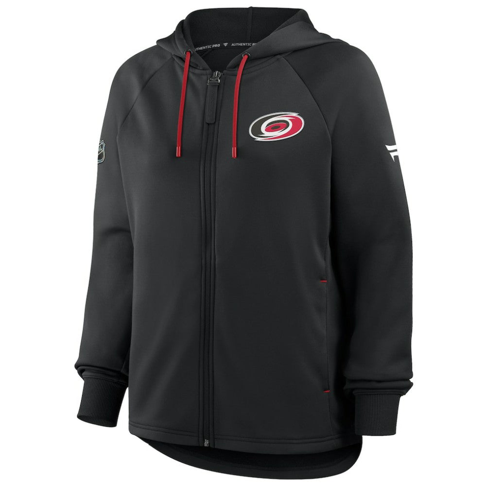 Carolina Hurricanes Fanatics Women's Authentic Pro Rink Raglan Full-Zip Hoodie -  NHL Hoodies