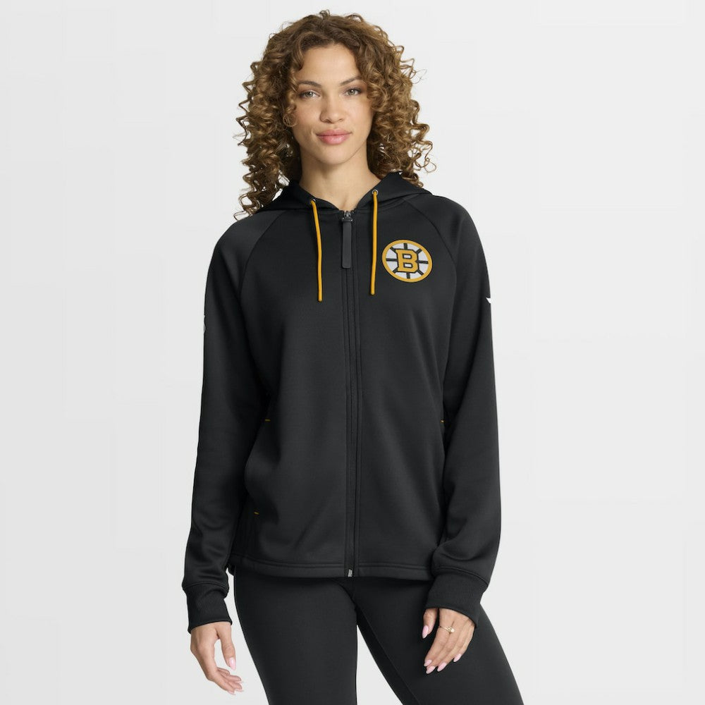 Boston Bruins Fanatics Women's Authentic Pro Rink Raglan Full-Zip Hoodie -  NHL Hoodies