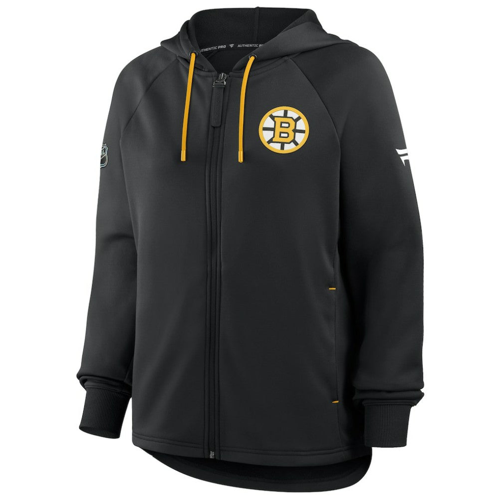 Boston Bruins Fanatics Women's Authentic Pro Rink Raglan Full-Zip Hoodie -  NHL Hoodies