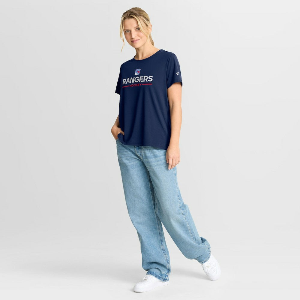 New York Rangers Fanatics Women's Authentic Pro Rink Tech T-Shirt -  NHL T-shirts