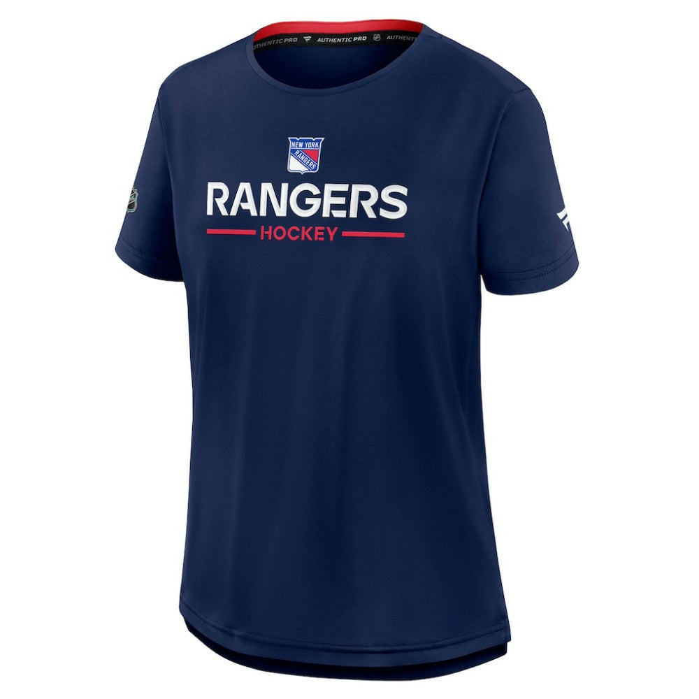 New York Rangers Fanatics Women's Authentic Pro Rink Tech T-Shirt -  NHL T-shirts