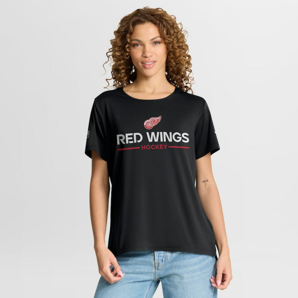 Detroit Red Wings Fanatics Women's Authentic Pro Rink Tech T-Shirt -  NHL T-shirts