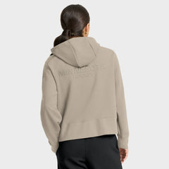 Minnesota Wild Fanatics Women's Authentic Pro Road Tri-Blend Quarter-Zip Hoodie -  NHL Hoodies