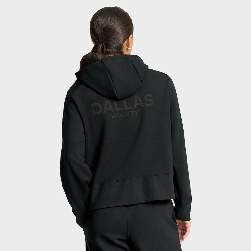 Dallas Stars Fanatics Women's Authentic Pro Road Tri-Blend Quarter-Zip Hoodie -  NHL Hoodies