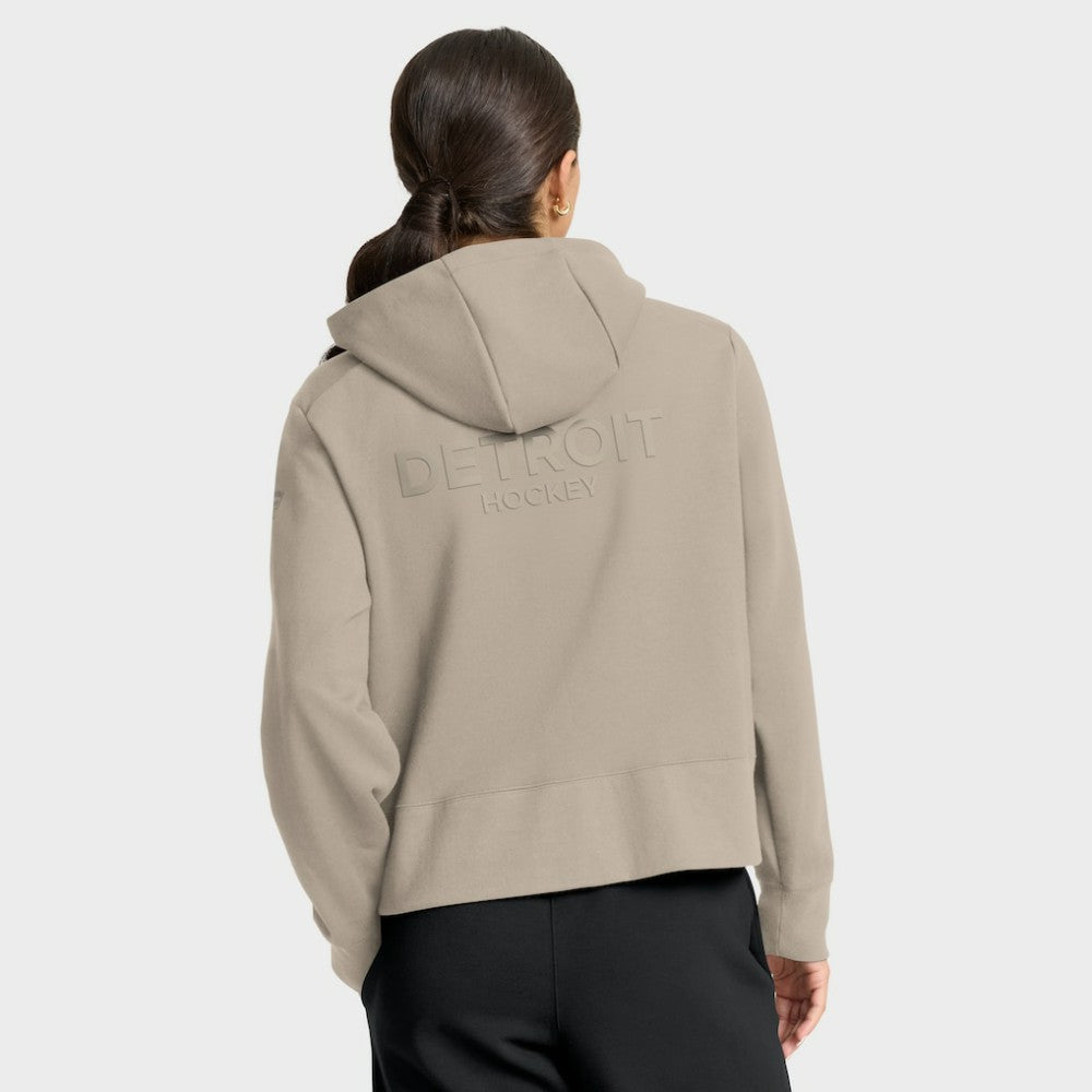 Detroit Red Wings Fanatics Women's Authentic Pro Road Tri-Blend Quarter-Zip Hoodie -  NHL Hoodies