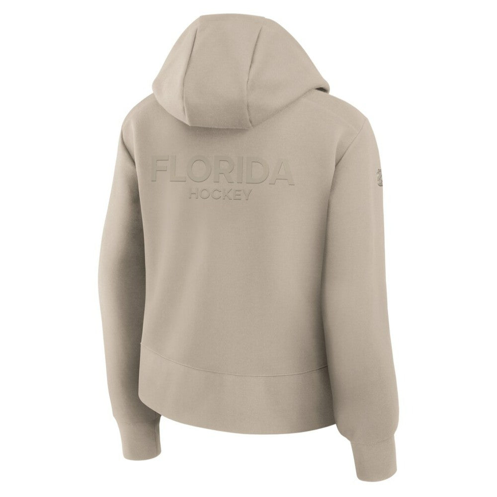 Florida Panthers Fanatics Women's Authentic Pro Road Tri-Blend Quarter-Zip Hoodie -  NHL Hoodies