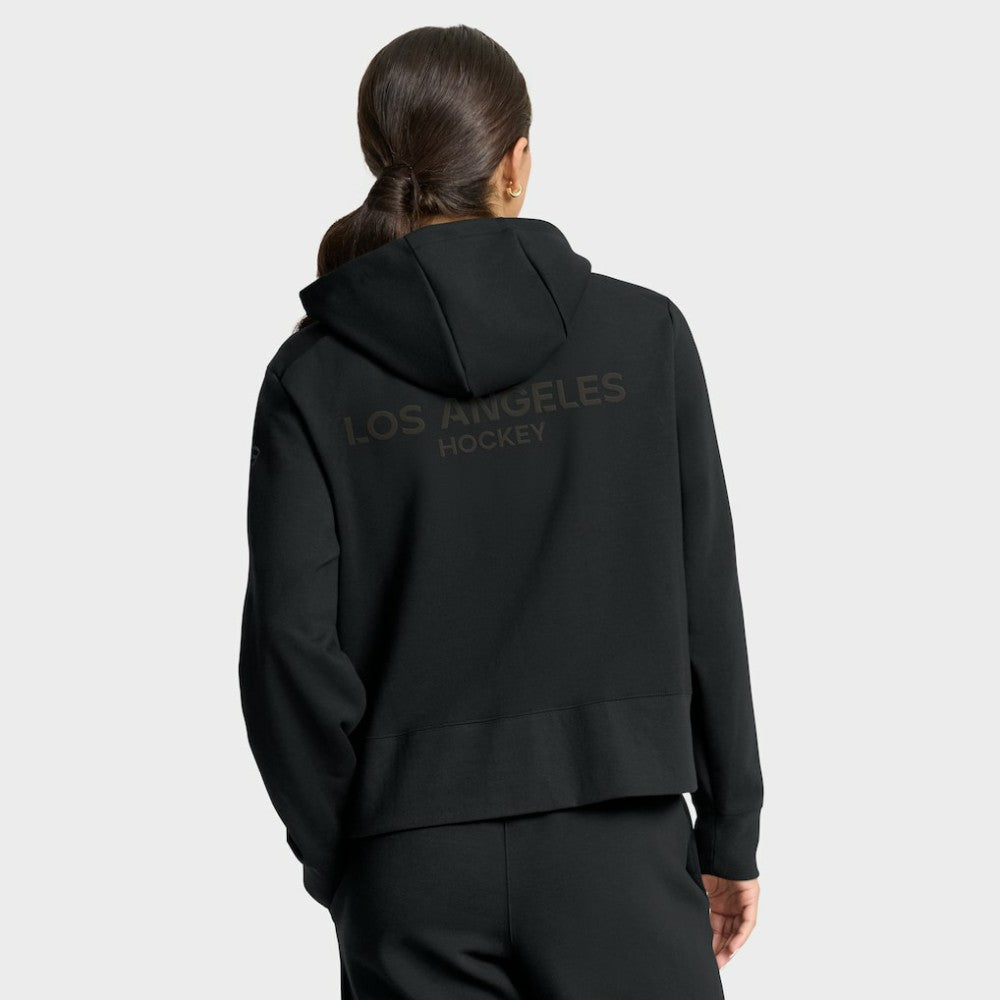 Los Angeles Kings Fanatics Women's Authentic Pro Road Tri-Blend Quarter-Zip Hoodie -  NHL Hoodies